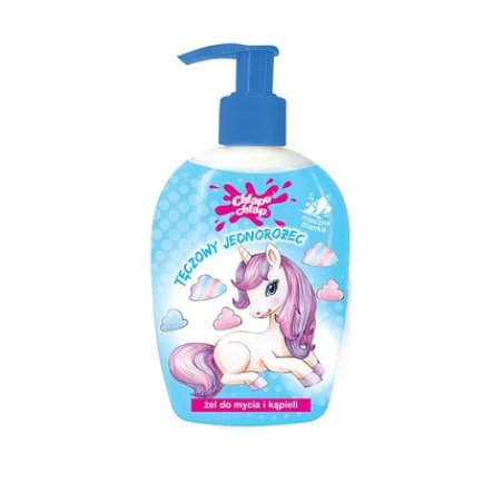 Chlapu Chlap Bath Animals Gel For Bathing Milky Foam 236 Ml