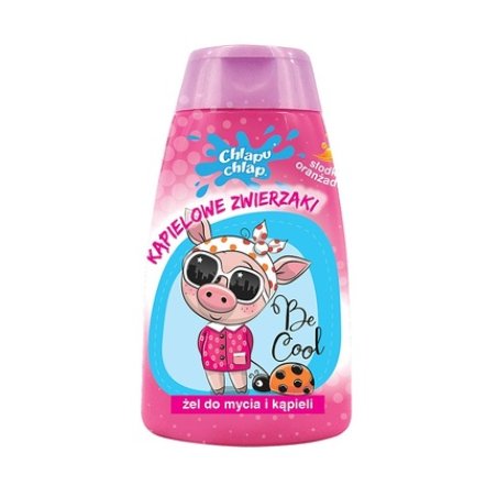 Chlapu Chlap Bath Animals Gel Sweet Orange 74 Ml