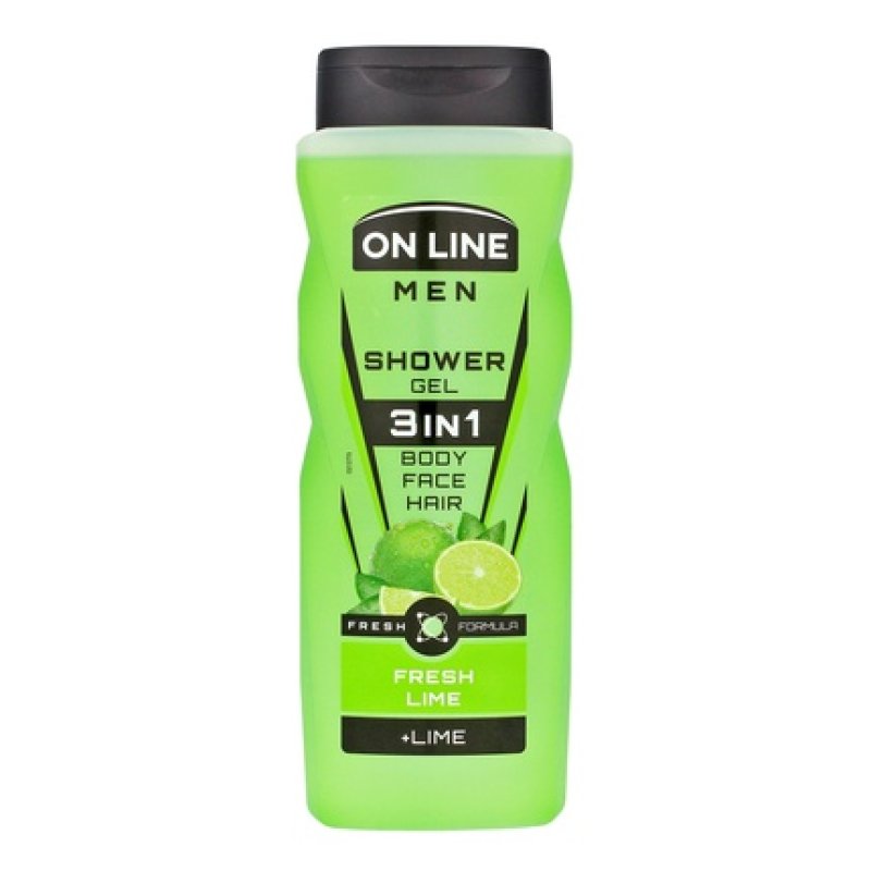 Forte Sweeden On Line Men 3 In 1 Shower Gel For Men Fresh Lime 410 Ml