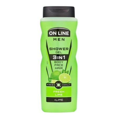 Forte Sweeden On Line Men 3 In 1 Shower Gel For Men Fresh Lime 410 Ml