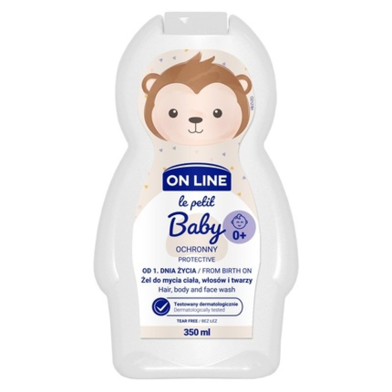 Forte Sweeden On Line Le Petit Baby Protective Gel 3 In 1 For Washing Face Body And Hair 350ml
