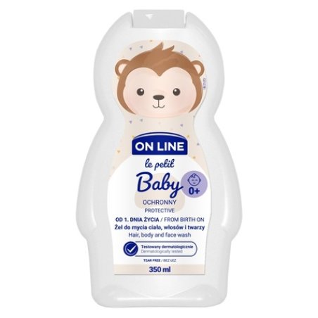 Forte Sweeden On Line Le Petit Baby Protective Gel 3 In 1 For Washing Face Body And Hair 350ml