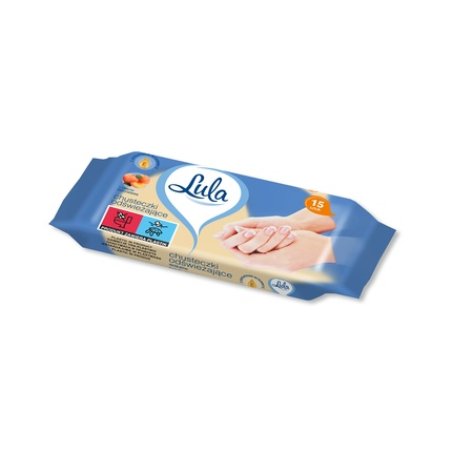 Stella Lula Refreshing Wipes With Vitamin E Peach Scent 15 Pieces