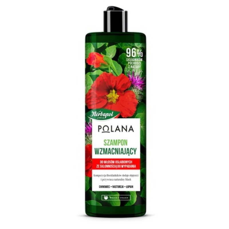 Herbapol Polana Strengthening Shampoo For Weakened Hair Prone To Hair Loss 400ml