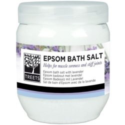 Treets Epsom Bath Salt Lavender, 550 G
