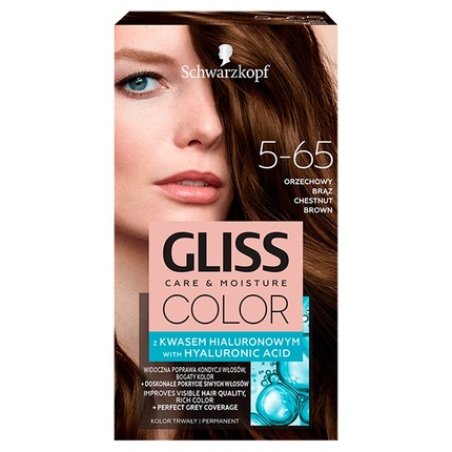 Schwarzkopf Schwarzkopf Gliss Color Cream Hair Dye No 565 Chestnut Brown