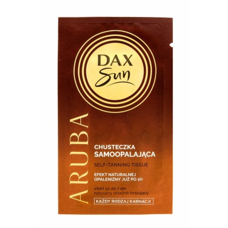 Dax Sun Selftanning Wipe For Face And Body Aruba