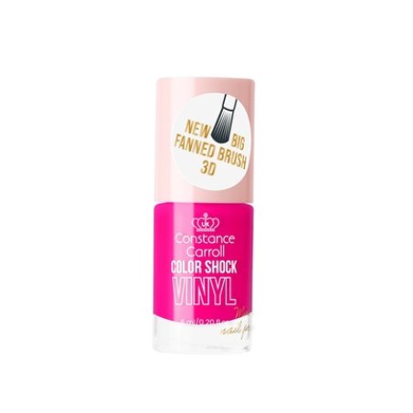 Constance Carroll Vinyl Nail Polish Mini No 74 Neon Pink