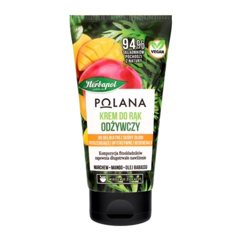 Herbapol Polana Nourishing Hand Cream Carrot & Mango & Babassu Oil 50ml