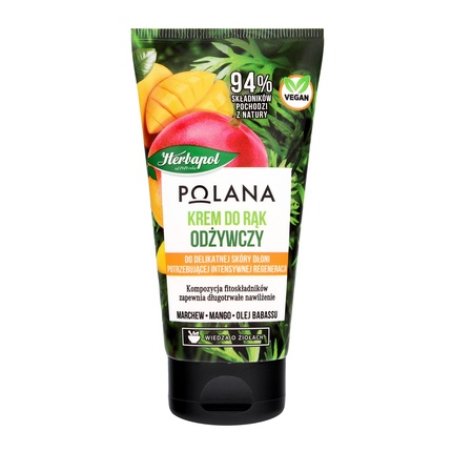 Herbapol Polana Nourishing Hand Cream Carrot & Mango & Babassu Oil 50ml