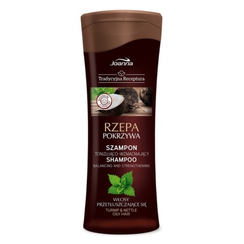 Joanna Traditional Recipe Toning And Strengthening Shampoo Black Radish And Nettle 300 Ml