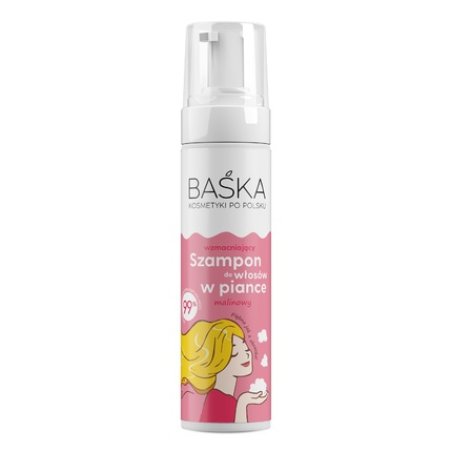 Solverx Baska Strengthening Foam Shampoo Raspberry 200 Ml