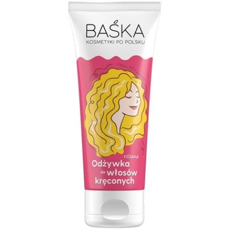 Solverx Baska Conditioner For Curly Hair Rose 250 Ml
