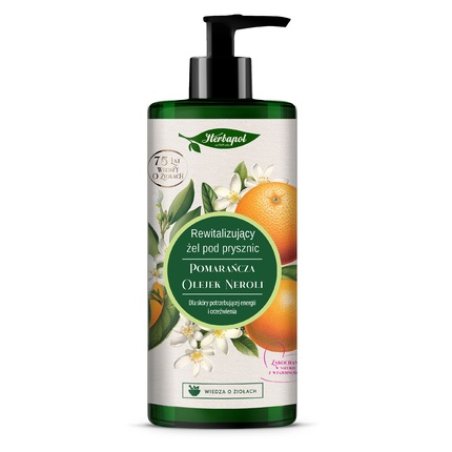 Herbapol Revitalizing Shower Gel Orange & Neroli Oil 740ml