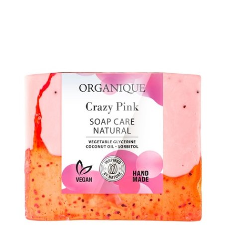 Organique Crazy Pink Natural Care Soap 100g