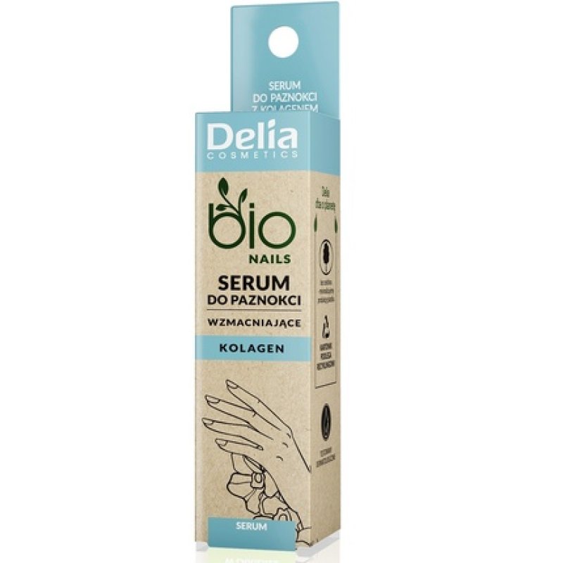 Delia Bio Nails Strengthening Nail Serum With Collagen 11 Ml