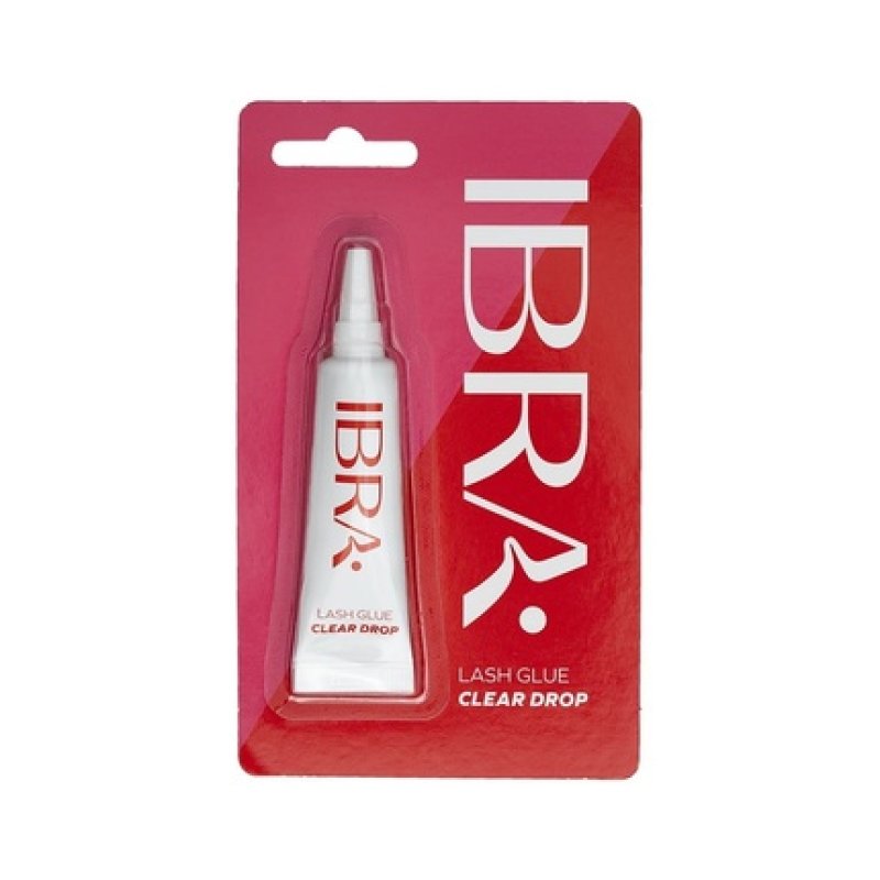 Ibra Eyelash Glue Clear Drop Transparent 7g
