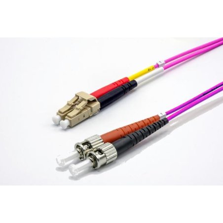 2m LC-UPC/ST-UPC 50/125 OM4 2.0mm LS0H erika zip cord