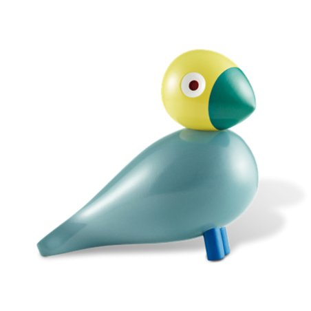  Kay Bojesen - Songbird Sunshine - Turquoise & Yellow