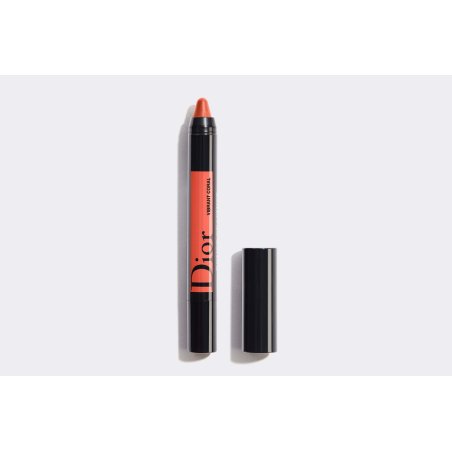 Christian Dior Rouge Dior Graphiste N344 Vibrant Coral Lipstick