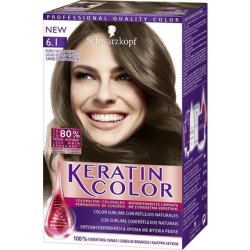 Schwarzkopf Keratin Color Hair Dye Ton 6.1