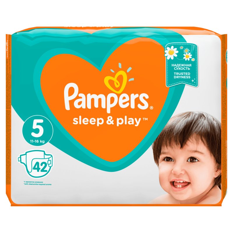 Pampers 81664439 disposable diaper Boy/Girl 5 42 pc(s)