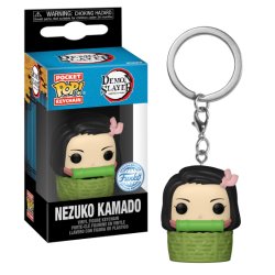 DEMON SLAYER - Pocket Pop Keychains - Nezuko in Basket