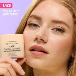 Revolution Loose Baking Powder Makeup Setting Powder for a Luminous Finish