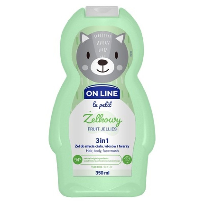 Forte Sweeden On Line Le Petit Gel For Body Hair And Face 3 In 1 For Children Jelly 350ml