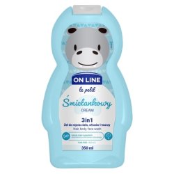 Forte Sweeden On Line Le Petit 3 In 1 Gel For Washing Body Hair And Face For Children Creamy 350ml