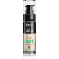 Delia Delia Cosmetics Stay Flawless Matt Foundation 16h No 402 Light Beige 30ml
