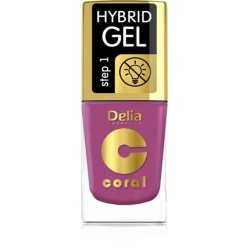 Delia Delia Cosmetics Coral Hybrid Gel Nail Polish No 70 11ml