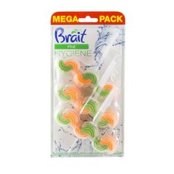 Dramers Brait Hygiene & Fresh Toilet Block 2phase Pine 1 Pack 3x45g