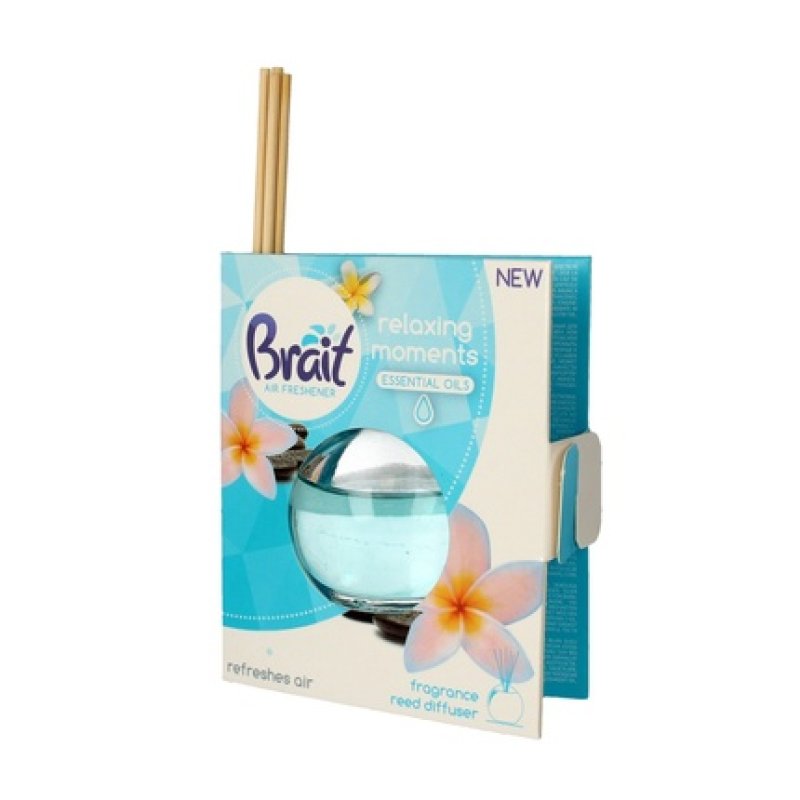 Dramers Brait Air Freshener Sticks Relaxing Moments Liquid 4 Sticks 40ml