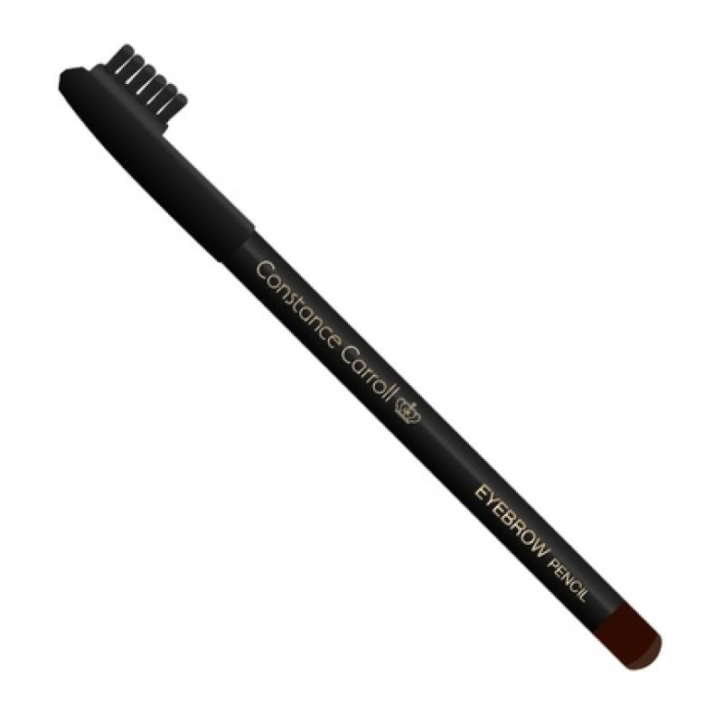 Constance Carroll Vegan Eyebrow Pencil With Brush No 04 Brown 1 Piece