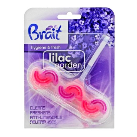 Dramers Brait Hygiene & Fresh Toilet Block 2phase For Wc Lilac Garden 45g
