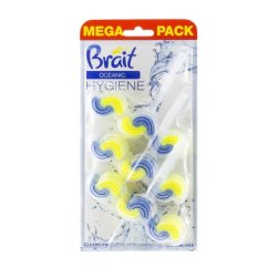 Dramers Brait Hygiene & Fresh Toilet Block 2phase Oceanic 1 Pack 3x45g