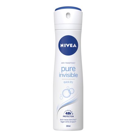NIVEA PURE INVISIBLE Femmes Déodorant spray 150 ml