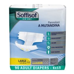 Soffisof Air Dry Adult Diapers Extra S, M & L