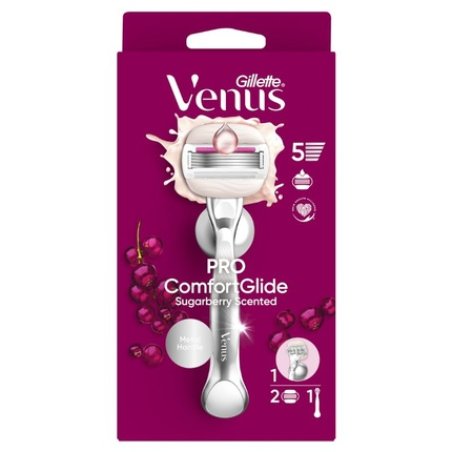 Gillette Venus Procomfort Razor 2 Refills Women's Shaving