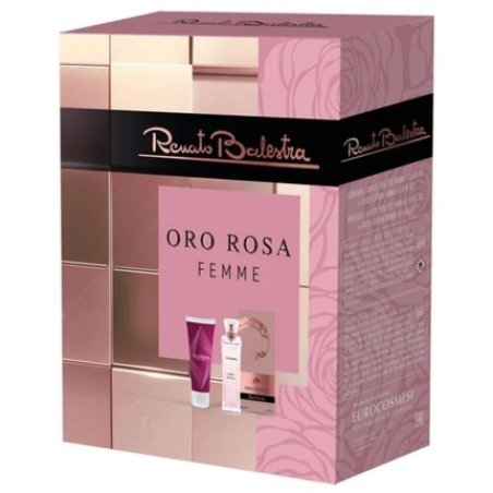 Renato Balestra Rose Gold Gift Set Women's Perfume EDP 100ml and Body Lotion 100ml