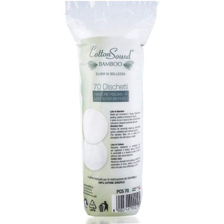 Cotton Sound Bamboo Diskettes * 70 Pcs. - Makeup Remover