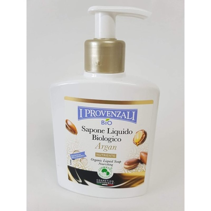 I Provenzali Organic Hand Liquid Soap with Argan 250ml