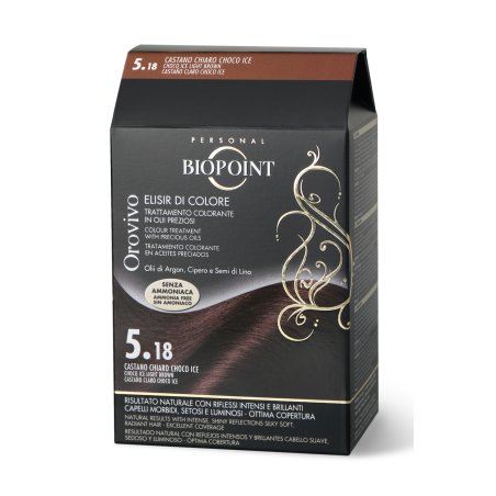 Biopoint Orovivo Colour Elixir couleur de cheveux Marron