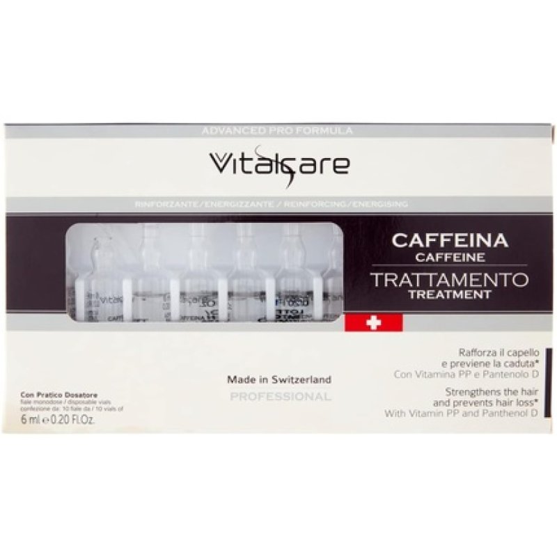 Vitalcare Swiss Caffeine Treatment 10 Ampoules