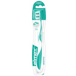 elmex 8718951557598 brosse à dents Bleu, Blanc Adulte