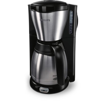 Philips Cafetière filtre HD7546/20 / Café Gaia Collection Argent/noir