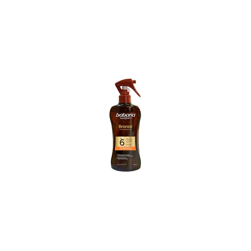 BABARIA SOL. ACEITE PROTECTOR SOLAR ZANAHORIA BRONZE SPRAY SPF6 300 ML