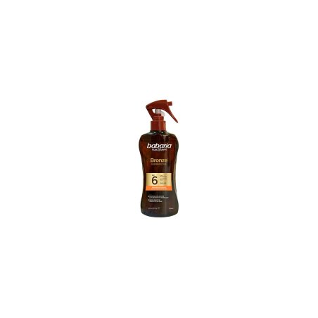 BABARIA SOL. ACEITE PROTECTOR SOLAR ZANAHORIA BRONZE SPRAY SPF6 300 ML