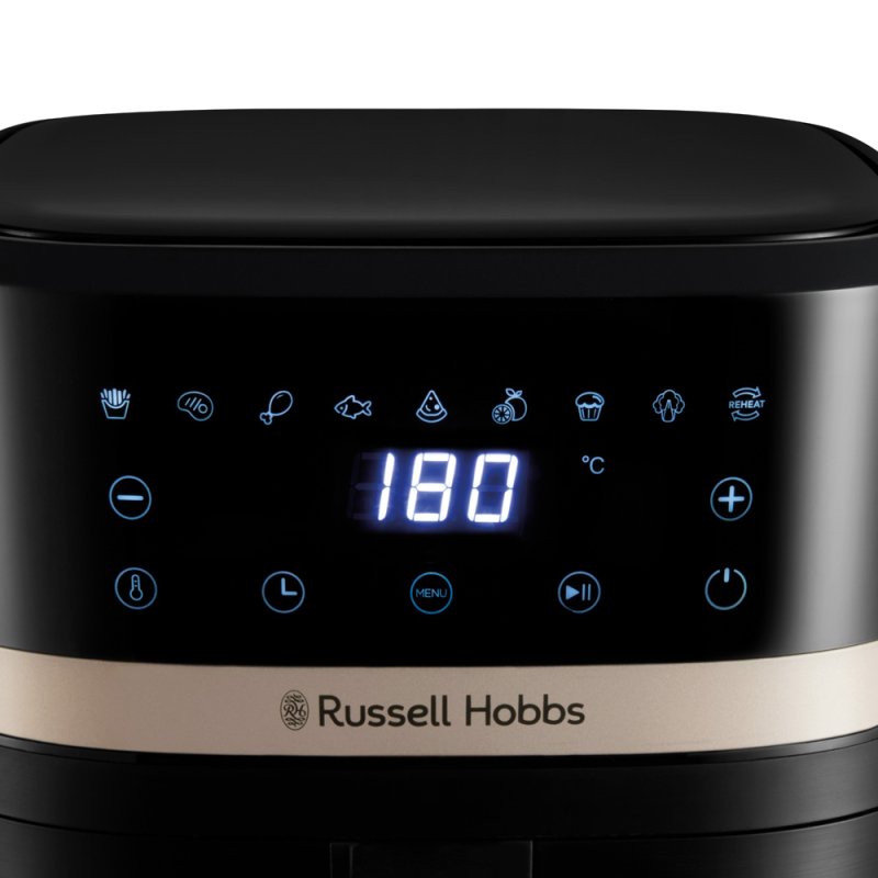 Russell Hobbs SatisFry Heißluftfritteuse Unique 4,3 L Autonome 1300 W Friteuse d’air chaud Noir